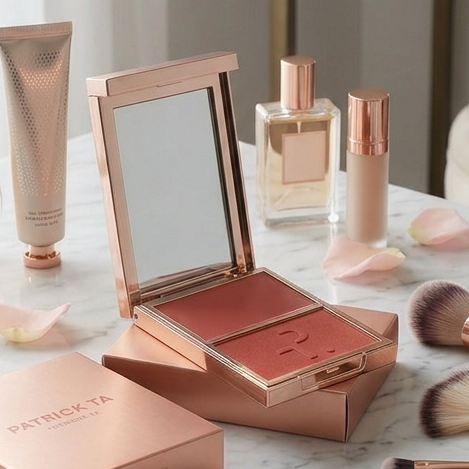 PATRICK TA - For Face - Double-Take Crème & Powder Blush - She's Flushed.