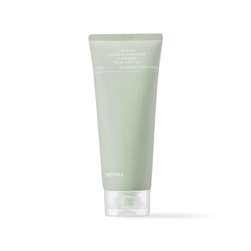 CELIMAX – Ji Woo Gae Cica BHA Acne Foam Cleansing