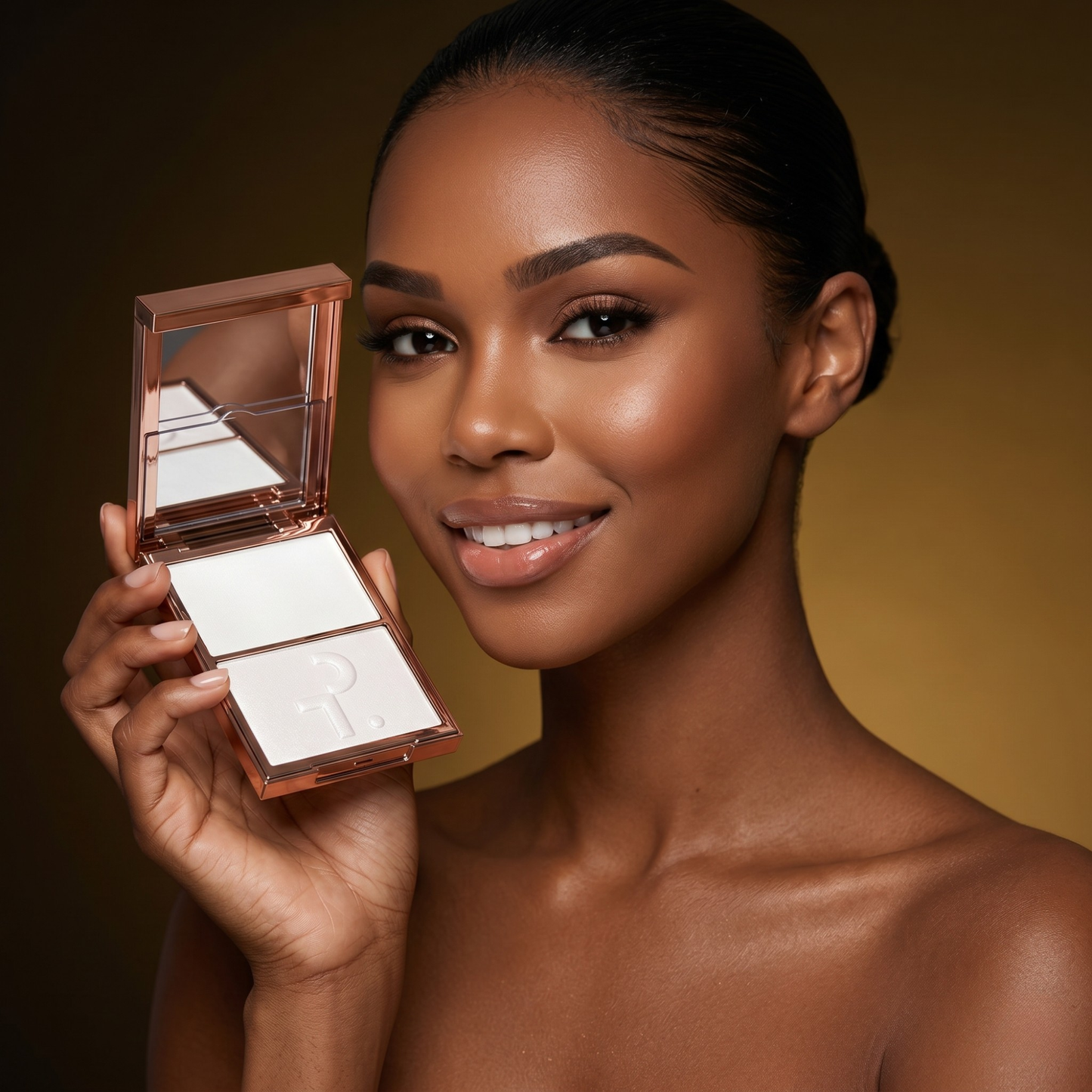 PATRICK TA - For Face - Double Creme & Powder Light Reflecting Translucent Highlighter - My Love