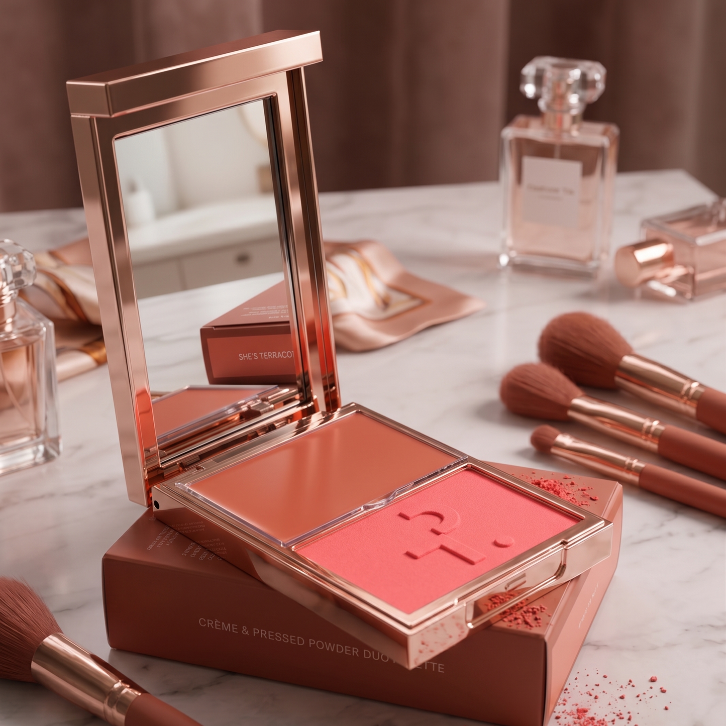 PATRICK TA - For Face - Double-Take Crème & Powder Blush - Soft Launch.