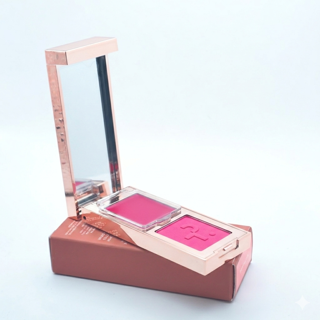 PATRICK TA - For Face - Double-Take Crème & Powder Blush (Travel size) - She´s That Girl
