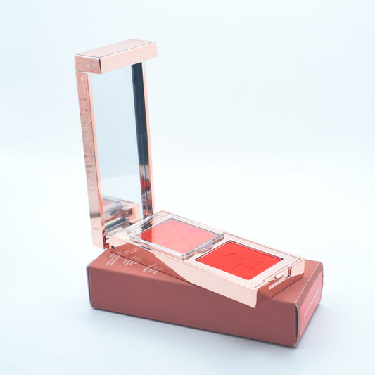 PATRICK TA - For Face - Double-Take Crème & Powder Blush (Travel size) - She Left Me On Red